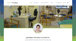 Desktop Screenshot of natur-klinikken.dk